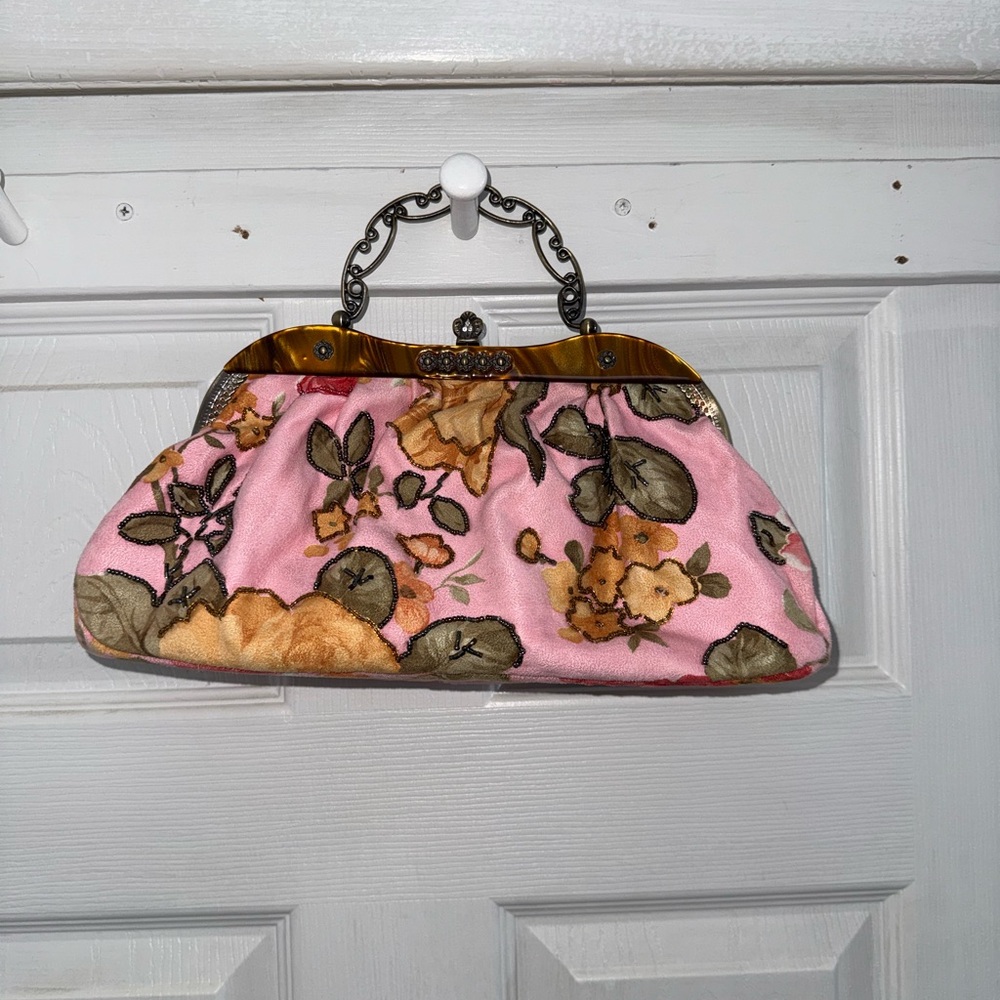 Floral Pink Handbag